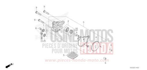 POMPE A HUILE C125AN de 2022